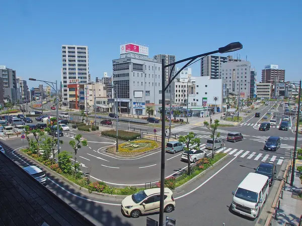 愛知県一宮駅前